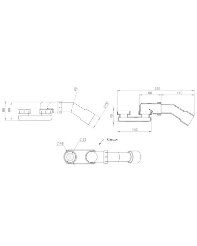 Ванна из литьевого мрамора 160x77 см Salini S-Sense Paola Basso 101611M