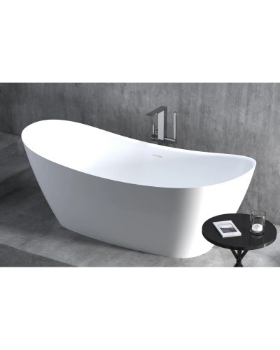 Ванна из литьевого мрамора 186x81,5 см Salini S-Sense Noemi 101811G