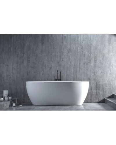 Ванна из литьевого мрамора 176x92 см Salini S-Sense Luce 100111G