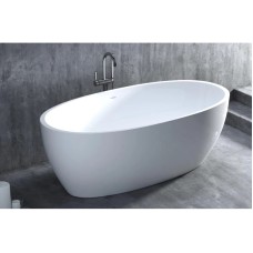 Ванна из литьевого мрамора 176x92 см Salini S-Sense Luce 100111M