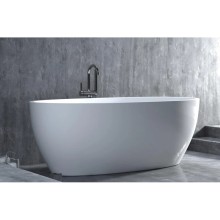 Ванна из литьевого мрамора 176x92 см Salini S-Sense Luce 100111M