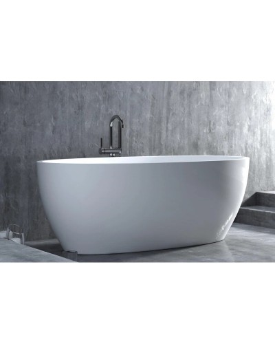 Ванна из литьевого мрамора 176x92 см Salini S-Sense Luce 100111M