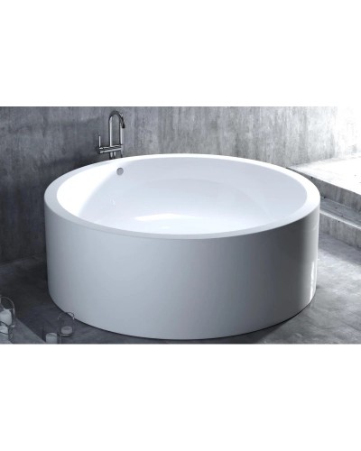 Ванна из литьевого мрамора 200x200 см Salini S-Sense Isola 101111M