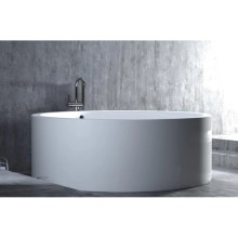 Ванна из литьевого мрамора 200x200 см Salini S-Sense Isola 101111M