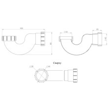 Ванна из литьевого мрамора 200x200 см Salini S-Sense Isola 101111M