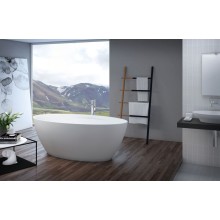 Ванна из литьевого мрамора CEZARES TITAN-OVAL-170-85-57