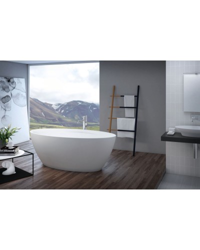 Ванна из литьевого мрамора CEZARES TITAN-OVAL-170-85-57