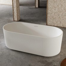 Ванна из литого мрамора 170х75 см Abber Stein AS9601