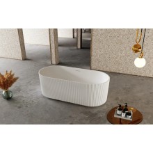 Ванна из литого мрамора 170х75 см Abber Stein AS9601