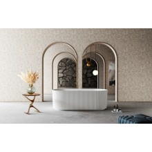 Ванна из литого мрамора 170х75 см Abber Stein AS9601