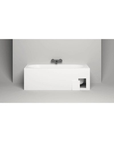 Ванна из литьевого мрамора 180x80 см Salini S-Sense Ornella Kit 102412G