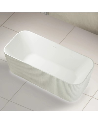 Ванна из литого мрамора 170х75 см Abber Stein AS9663