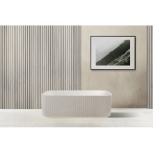 Ванна из литого мрамора 170х75 см Abber Stein AS9663