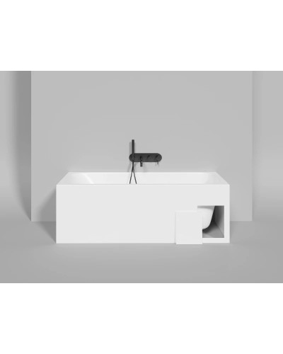 Ванна из литьевого мрамора 160x70 см Salini S-Sense Orlanda 102015G