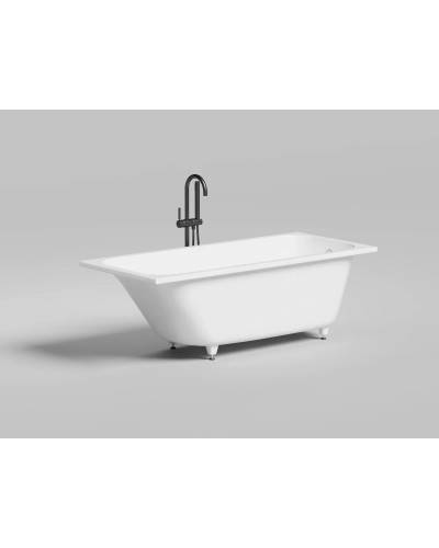 Ванна из литьевого мрамора 160x70 см Salini S-Sense Orlanda 102015M