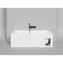 Ванна из литьевого мрамора 170x80 см Salini S-Sense Orlanda Kit 102116G