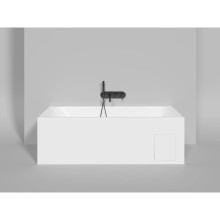 Ванна из литьевого мрамора 170x80 см Salini S-Stone Orlanda Kit 102126M