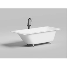 Ванна из литьевого мрамора 180x80 см Salini S-Sense Orlanda Kit 102112M