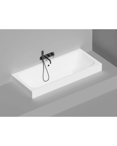 Ванна из литьевого мрамора 170x75 см Salini S-Stone Orlanda Axis 103223M