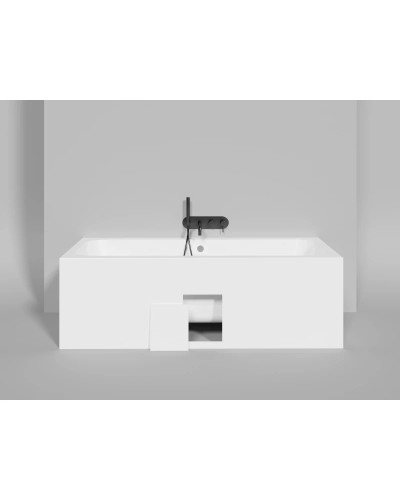 Ванна из литьевого мрамора 180,4x80 см Salini S-Sense Orlanda Axis 103212G