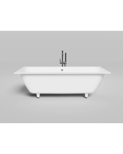 Ванна из литьевого мрамора 180,4x80 см Salini S-Stone Orlanda Axis 103222M