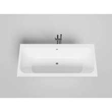 Ванна из литьевого мрамора 180,4x80 см Salini S-Stone Orlanda Axis 103222M