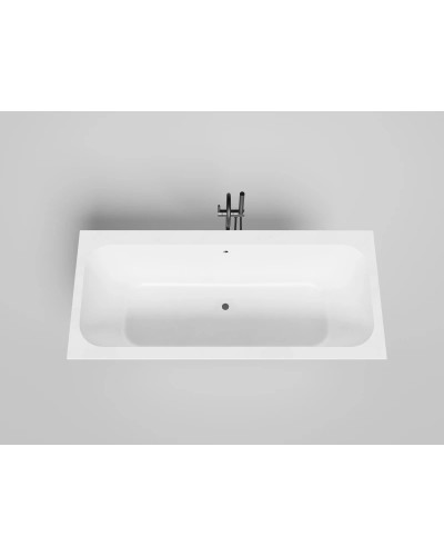 Ванна из литьевого мрамора 180,4x80 см Salini S-Stone Orlanda Axis 103222M