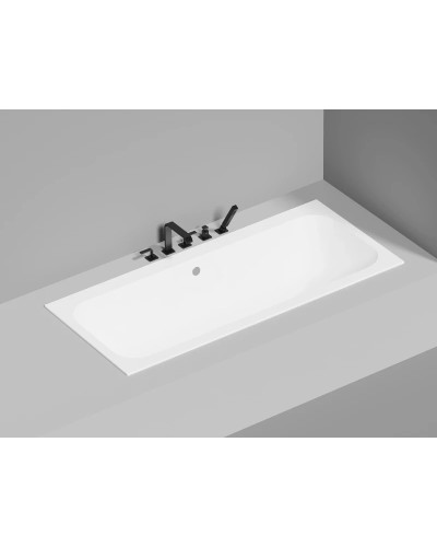 Ванна из литьевого мрамора 180,4x80 см Salini S-Stone Orlanda Axis 103222M