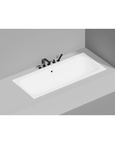 Ванна из литьевого мрамора 180,4x80 см Salini S-Stone Orlanda Axis 103222M