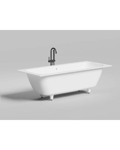Ванна из литьевого мрамора 191,1x80,5 см Salini S-Sense Orlanda Axis 103211M