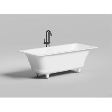 Ванна из литьевого мрамора 170x75 см Salini S-Sense Orlanda Axis Kit 103313G