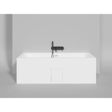 Ванна из литьевого мрамора 180,4x80 см Salini S-Stone Orlanda Axis Kit 103322M