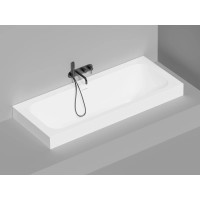 Ванна из литьевого мрамора 191,1x80,5 см Salini S-Sense Orlanda Axis Kit 103311G