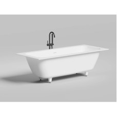 Ванна из литьевого мрамора 191,1x80,5 см Salini S-Sense Orlanda Axis Kit 103311M