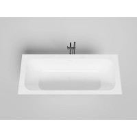 Ванна из литьевого мрамора 191,1x80,5 см Salini S-Sense Orlanda Axis Kit 103311M