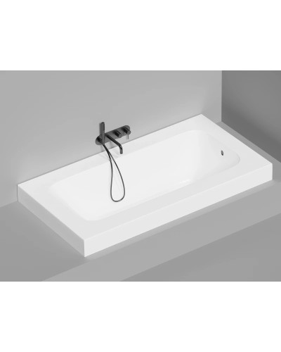 Ванна из литьевого мрамора 189x99 см Salini S-Sense Orlanda Plus 102014M