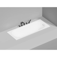 Ванна из литьевого мрамора 170x70 см Salini S-Sense Ornella Kit 102413G