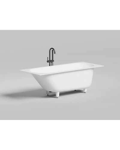 Ванна из литьевого мрамора 170x70 см Salini S-Sense Ornella Kit 102413M