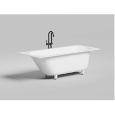 Ванна из литьевого мрамора 170x75 см Salini S-Sense Ornella Kit 102411M