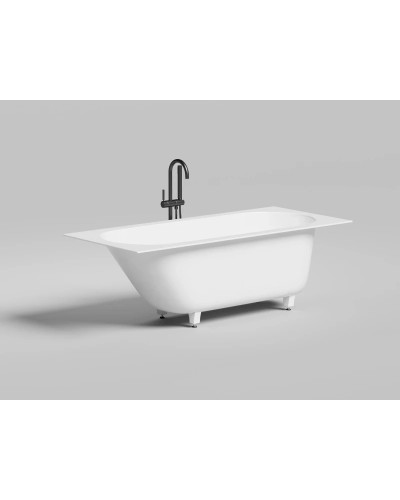 Ванна из литьевого мрамора 170x75 см Salini S-Sense Ornella Kit 102411M
