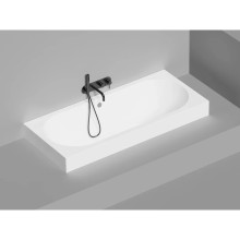 Ванна из литьевого мрамора 170,5x75,5 см Salini S-Sense Ornella Axis 103413M