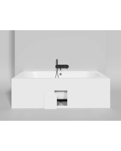 Ванна из литьевого мрамора 190,5x90,5 см Salini S-Sense Ornella Axis 103412M