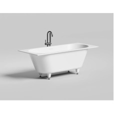 Ванна из литьевого мрамора 170x70 см Salini S-Sense Ornella Axis Kit 104713M