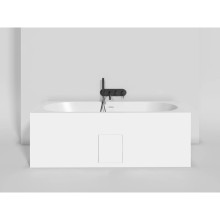 Ванна из литьевого мрамора 180x80 см Salini S-Stone Ornella Axis Kit 103521M