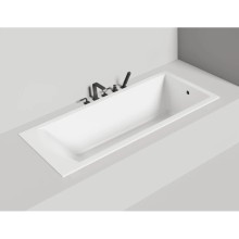 Ванна из литьевого мрамора 180x80 см Salini S-Sense Cascata 104213G