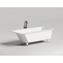 Ванна из литьевого мрамора 180x80 см Salini S-Sense Cascata 104213M