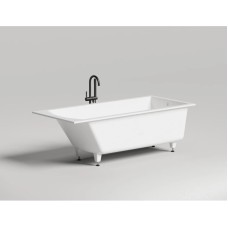 Ванна из литьевого мрамора 180x80 см Salini S-Stone Cascata 104223M