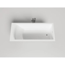 Ванна из литьевого мрамора 180x80 см Salini S-Stone Cascata 104223M