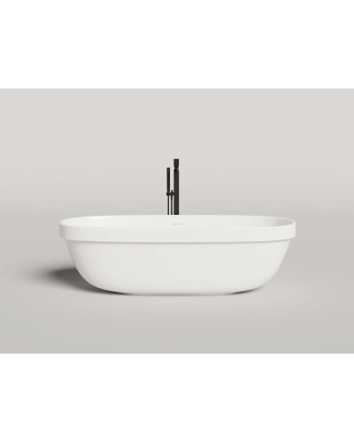 Ванна из литьевого мрамора 180x80 см Salini S-Stone Greca In 104821M