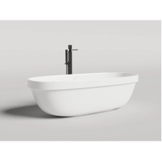 Ванна из литьевого мрамора 180x80 см Salini S-Stone Greca In 104821M